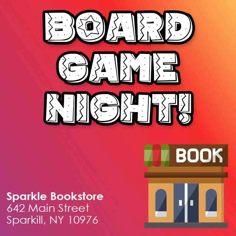 Board Game Night @ Sparkle Bookstore