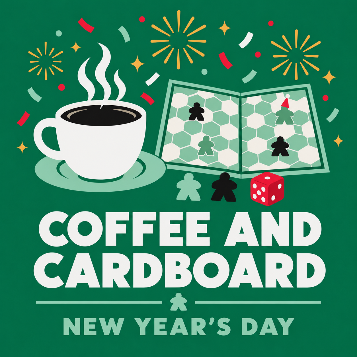 Coffee and Cardboard: All. Day. Gaming.