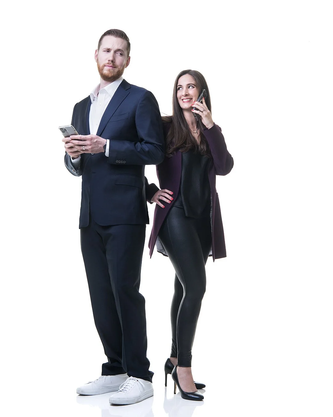 B2B content writers Donna and Stephen