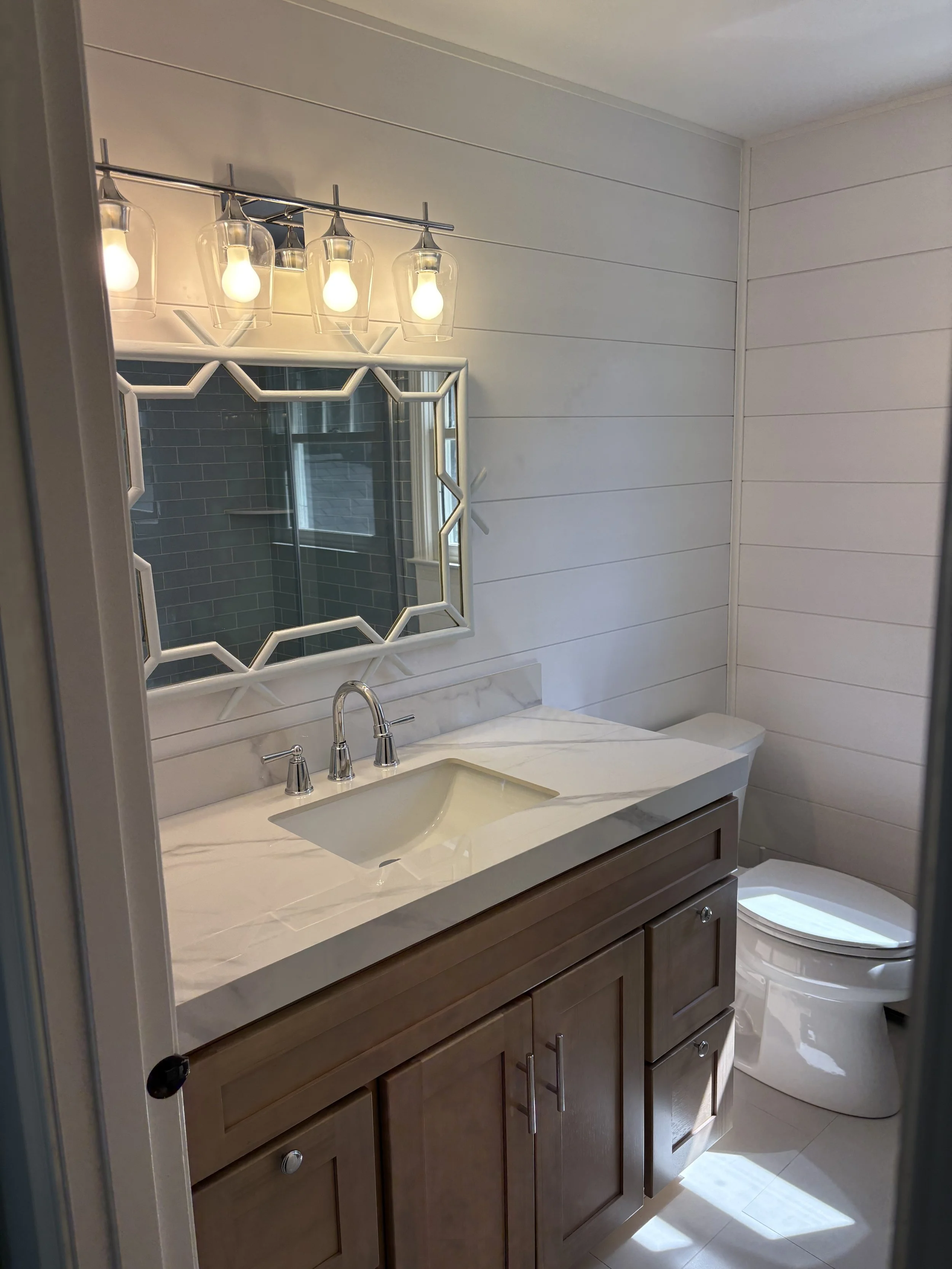 New bathroom Kingston MA remodel by MSDG Construction