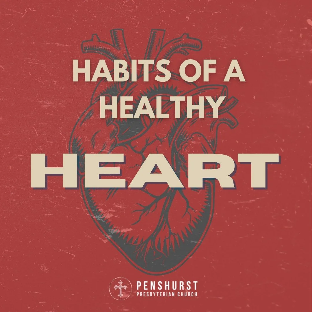 What did you think of 2024? A year of great joy? Perhaps a year of difficulty and hardship?

This Sunday we&rsquo;re starting a new teaching series - Habits of a Healthy Heart. In this series we&rsquo;ll consider five habits that are sure to help you