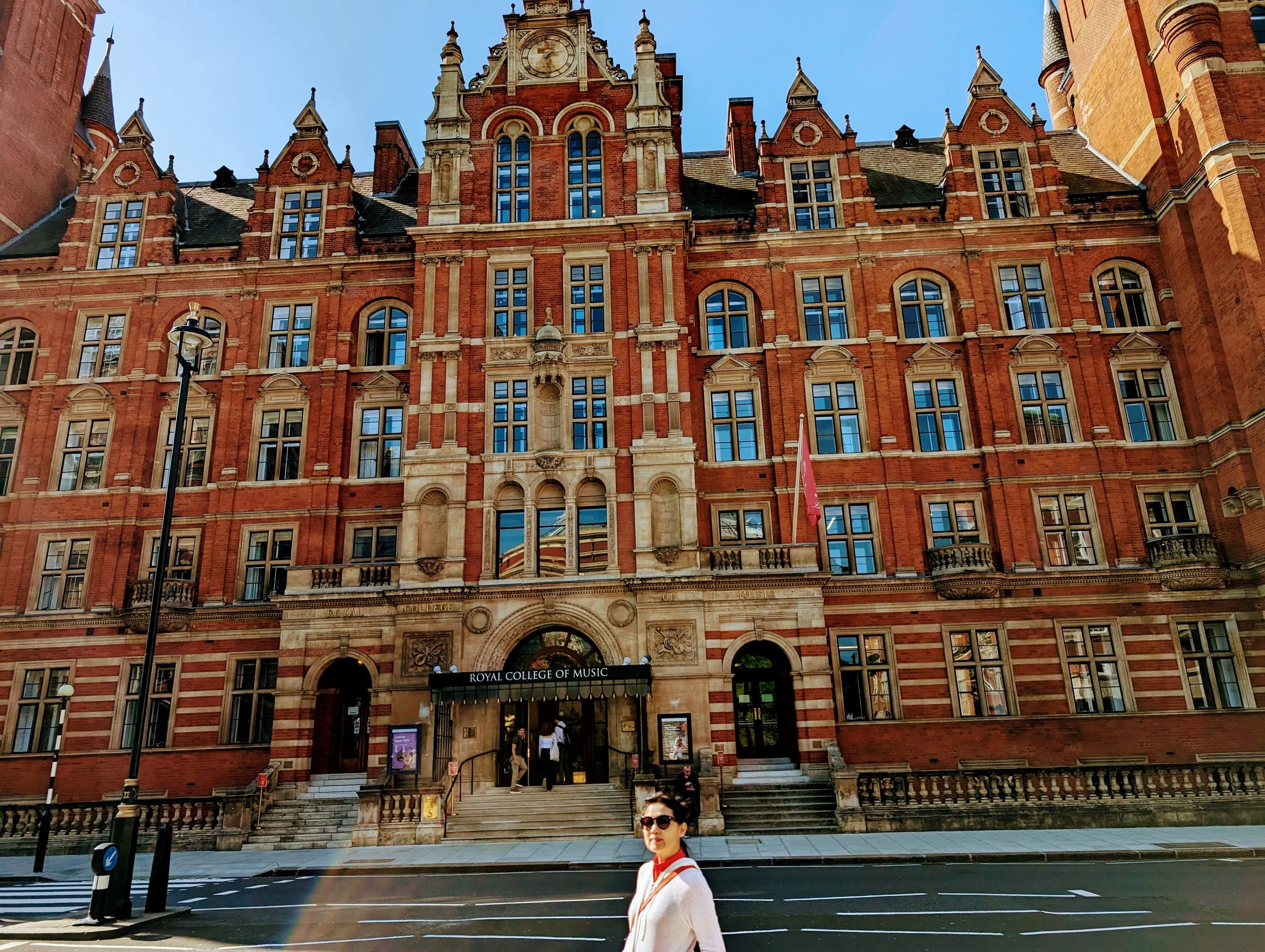 Visiting the Royal College of Music (RCM) in London. RCM is the global No. 1 for music and performing arts for the 3 consecutive years of 2022-2024. ( May, 2024)