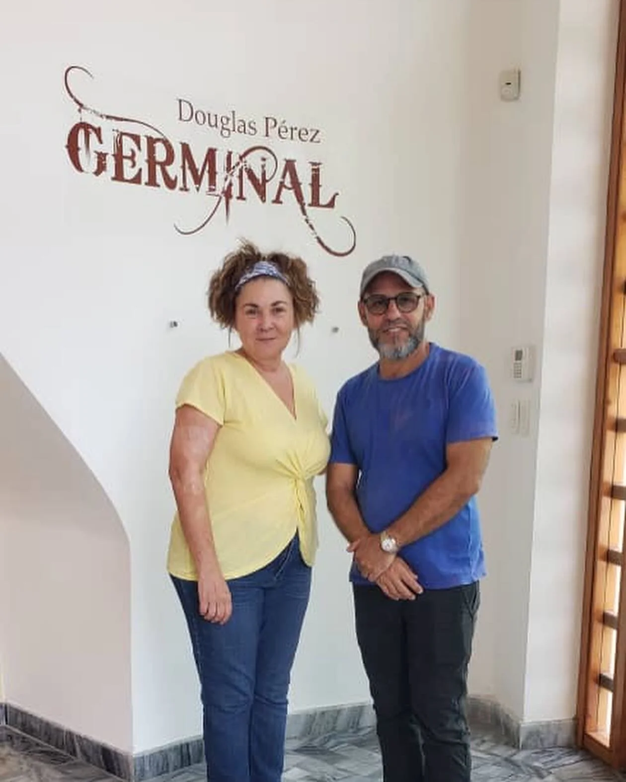 Visita rel&aacute;mpago a la exposici&oacute;n Germinal del artista @castrodouglasperez @maximagallery #artistascubanos #artistascubanoscontemporaneos #lahabana