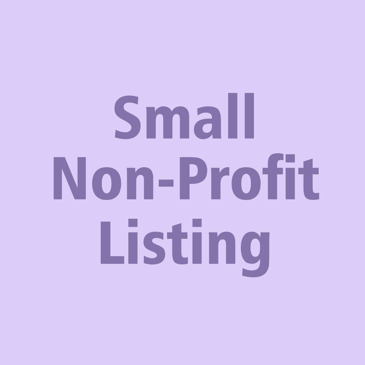 Small Non-Profit Listing.jpg