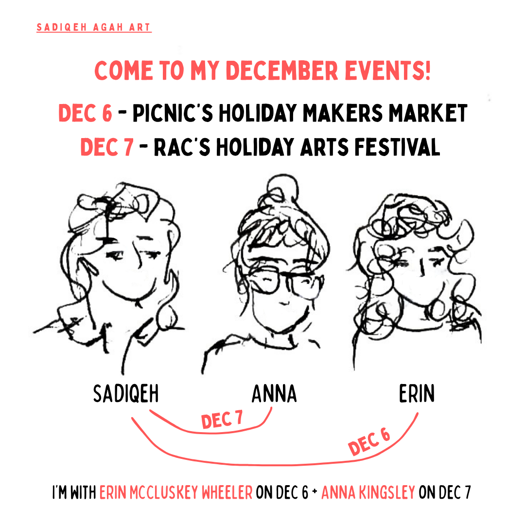 Sadiqeh Agah at Holiday Markets