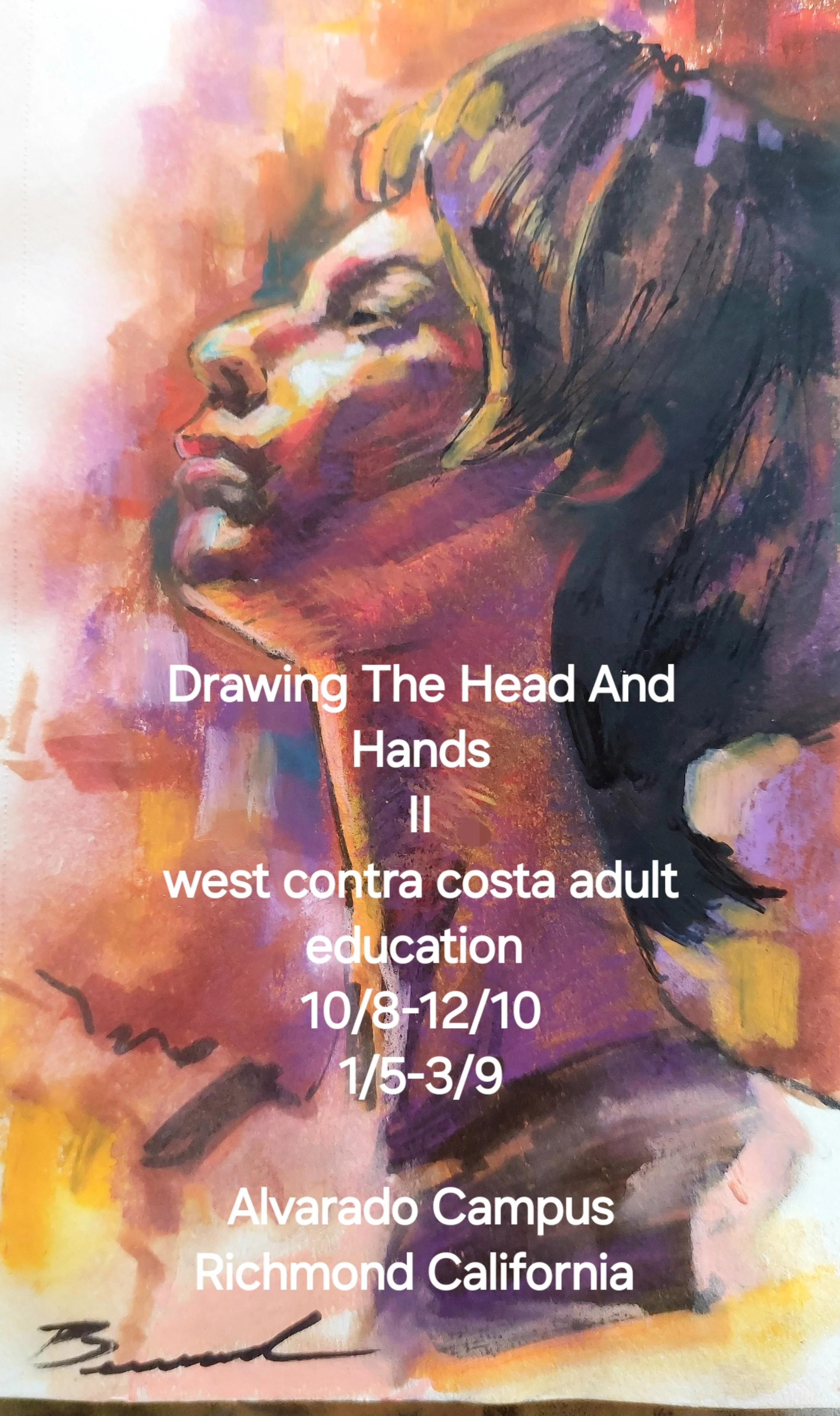 Fall Course: Drawing Head &amp; Hands II