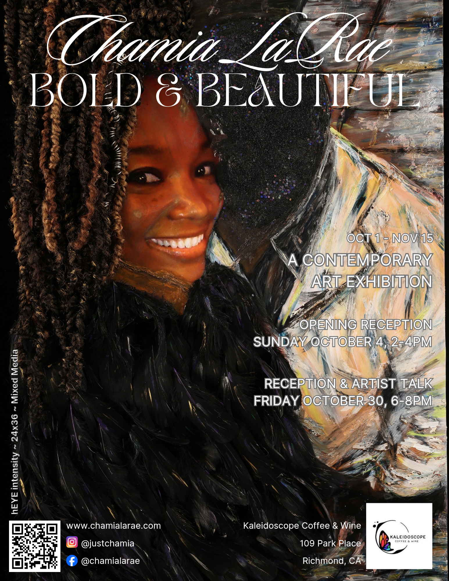 Chamia LaRae - Bold & Beautiful: A Contemporary Art Exhibition
