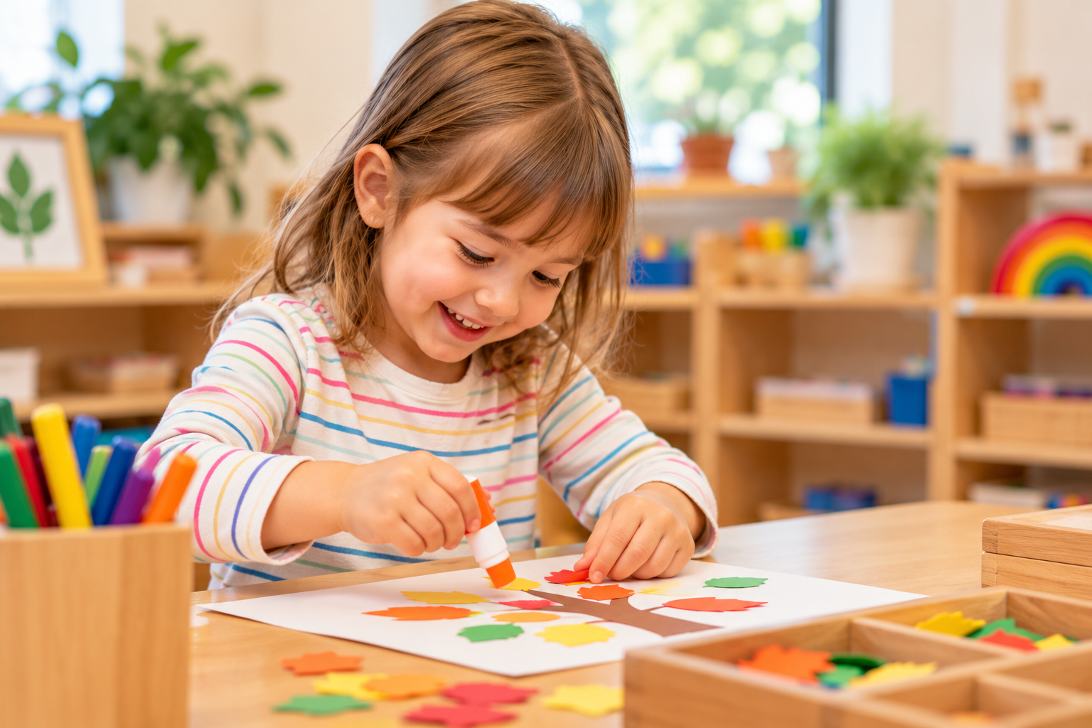 Preschool Autumn Tree Craft