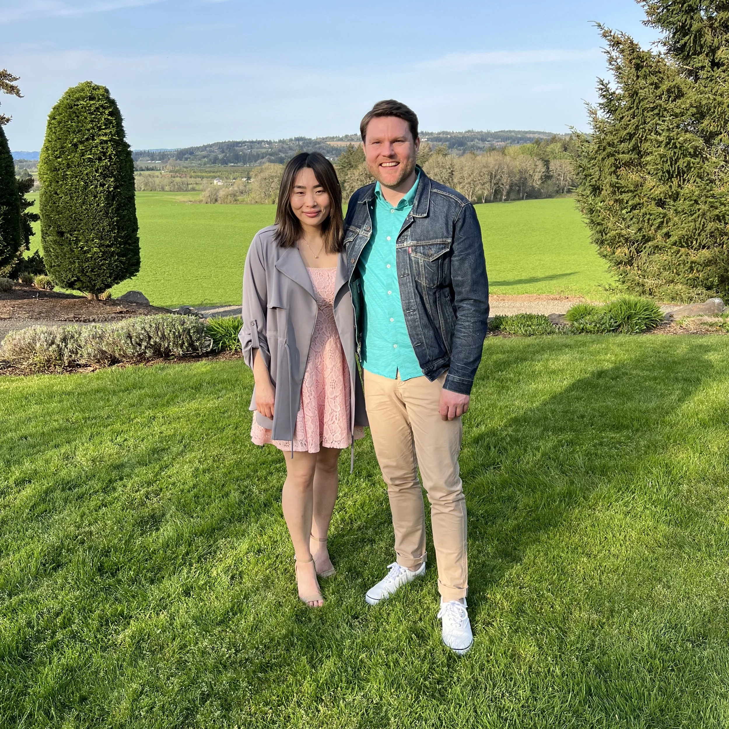 Jason Nichols and his wife