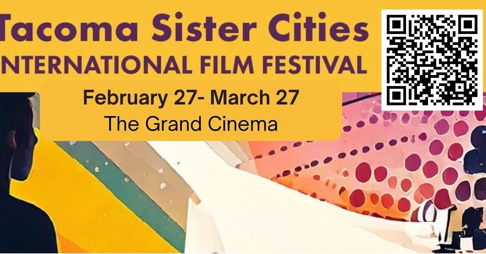 The Final Night of the 2025 Tacoma Sister Cites International Film Festival is tonight at the Grand Cinema!  Go to www.tacomasistercities.org for full details. Tickets are $10.00 at the door.