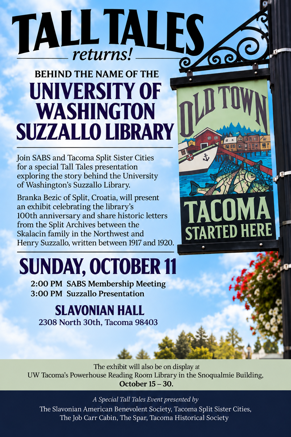 Tall Tales Returns: Behind the Name of the UW Suzzallo Library