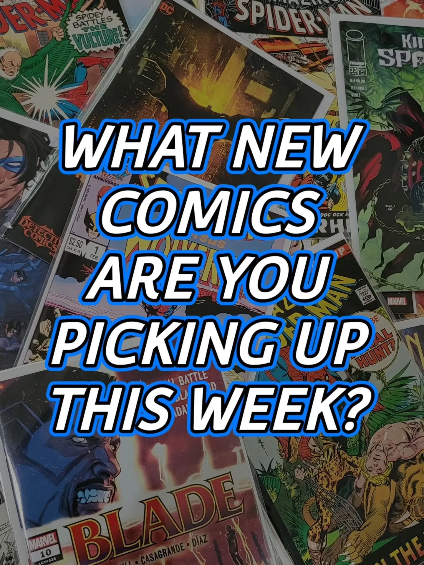 Happy New Comic Book Day!

Here's to another week of new comics to pique our curiosities, engage our imaginations, tug on our heart strings, provoke some thoughts, and so much more.

What are you picking up this week?

#comics #comicbooks #IGcomics #