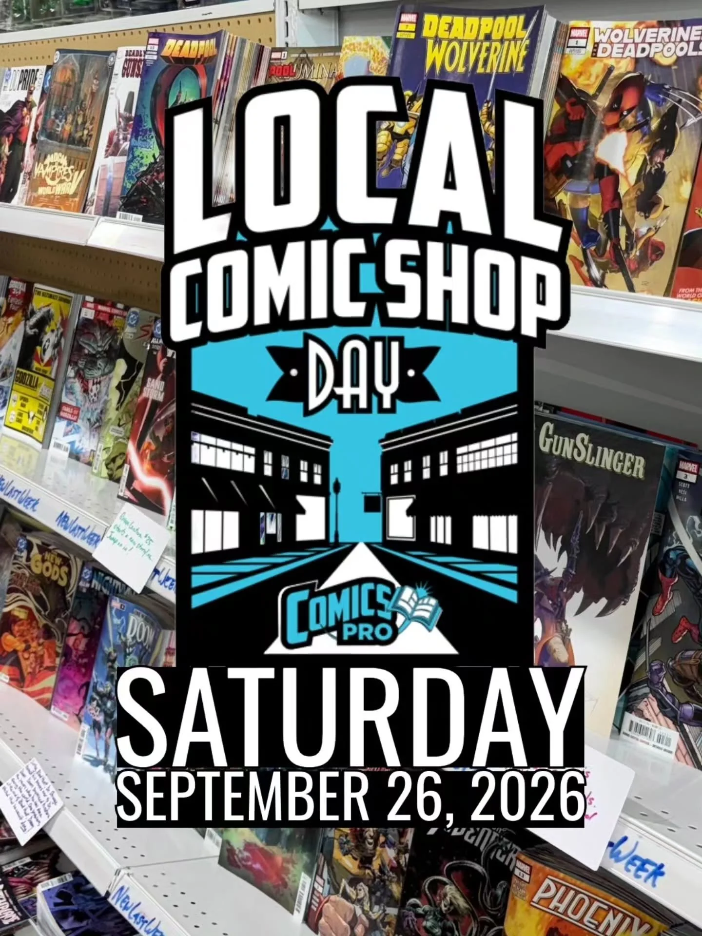 It's Local Comic Shop Day!

Organized by @wearecomicspro, let's show some love to the comic shops. These hubs of entertainment, imagination, and connections. To start, here are some of the exclusives available.

#LocalComicShopDay #comics #comicbooks