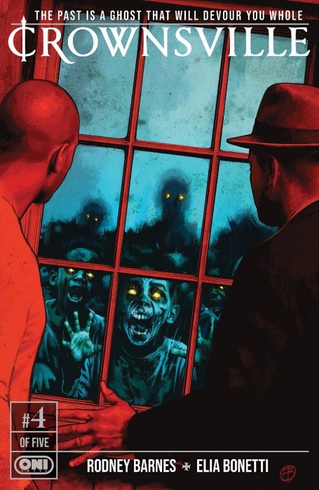 Crownsville #4 variant by Elia Bonetti. Published by Oni Press.