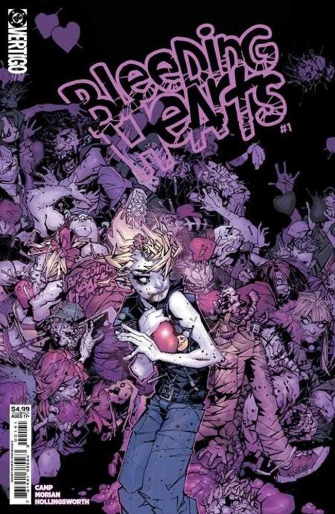 Bleeding Hearts #1 variant by Chris Bachalo. Published by DC Comics/Vertigo Comics.