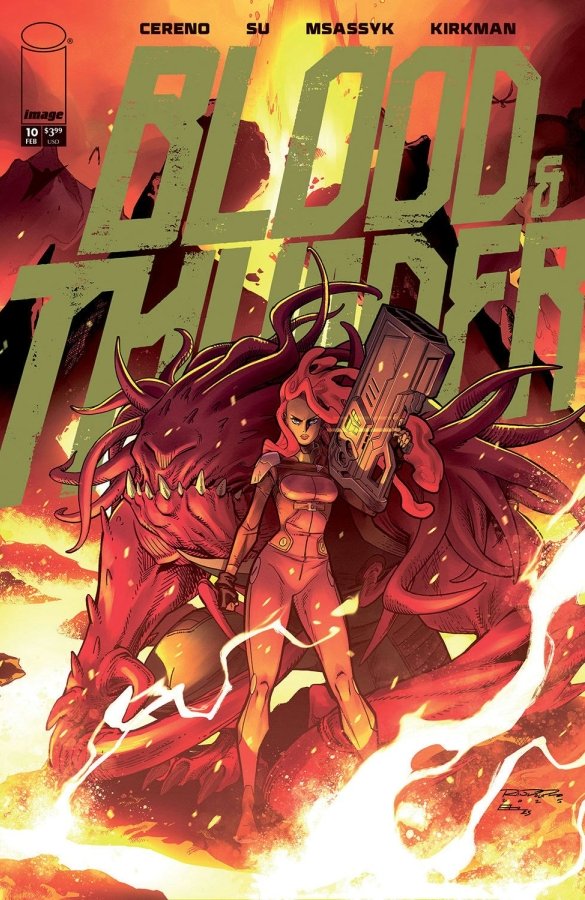 Blood &amp; Thunder #10 variant by Khary Randolph. Published by Image Comics.
