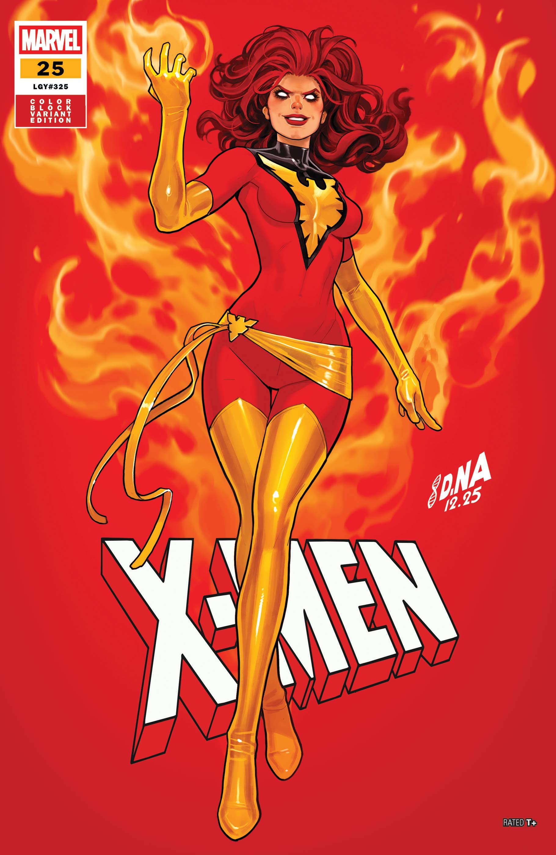 X-Men #25 variant by David Nakayama. Published by Marvel Comics.