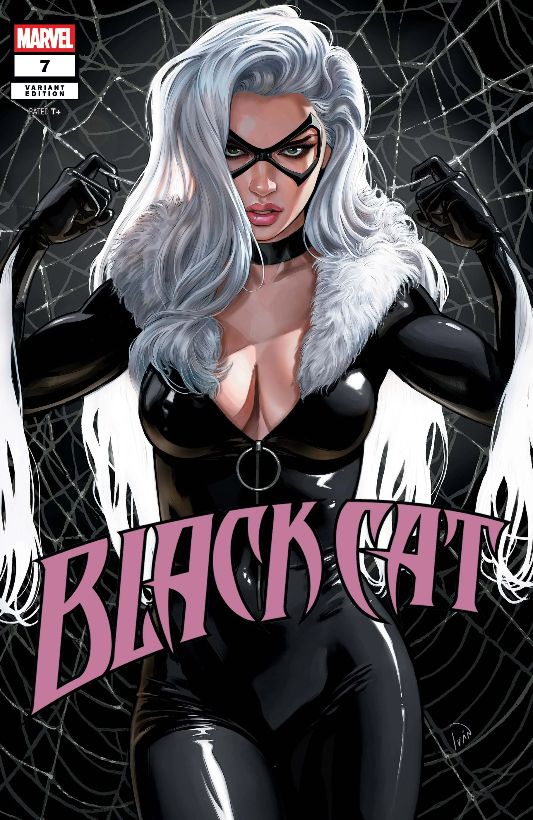 Black Cat #7 variant by Ivan Talavera. Published by Marvel Comics.