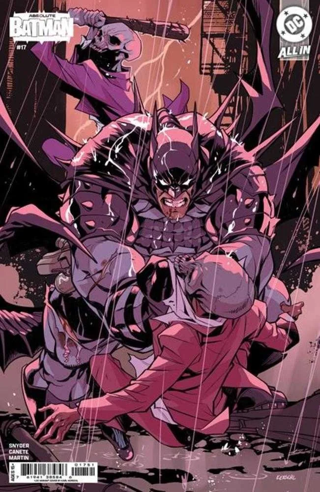 Absolute Batman #17 variant by Karl Kerschl. Published by DC Comics.