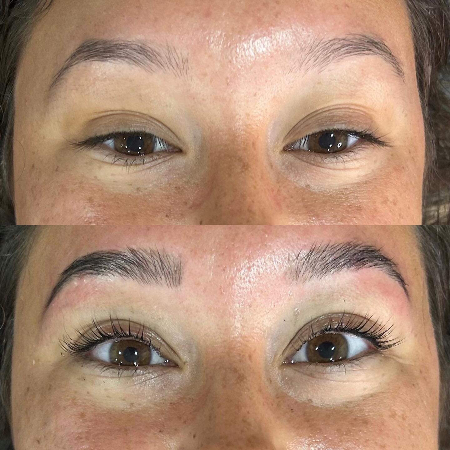 August promo lash lift and brown lamination 20% when you book at the same time‼️ my lovely client Ruth looks amazing after her service and she loved her results 😍 book with me today 🫶🏽 #browlamination #browlamandlashlift #lashlift #lashliftandtint