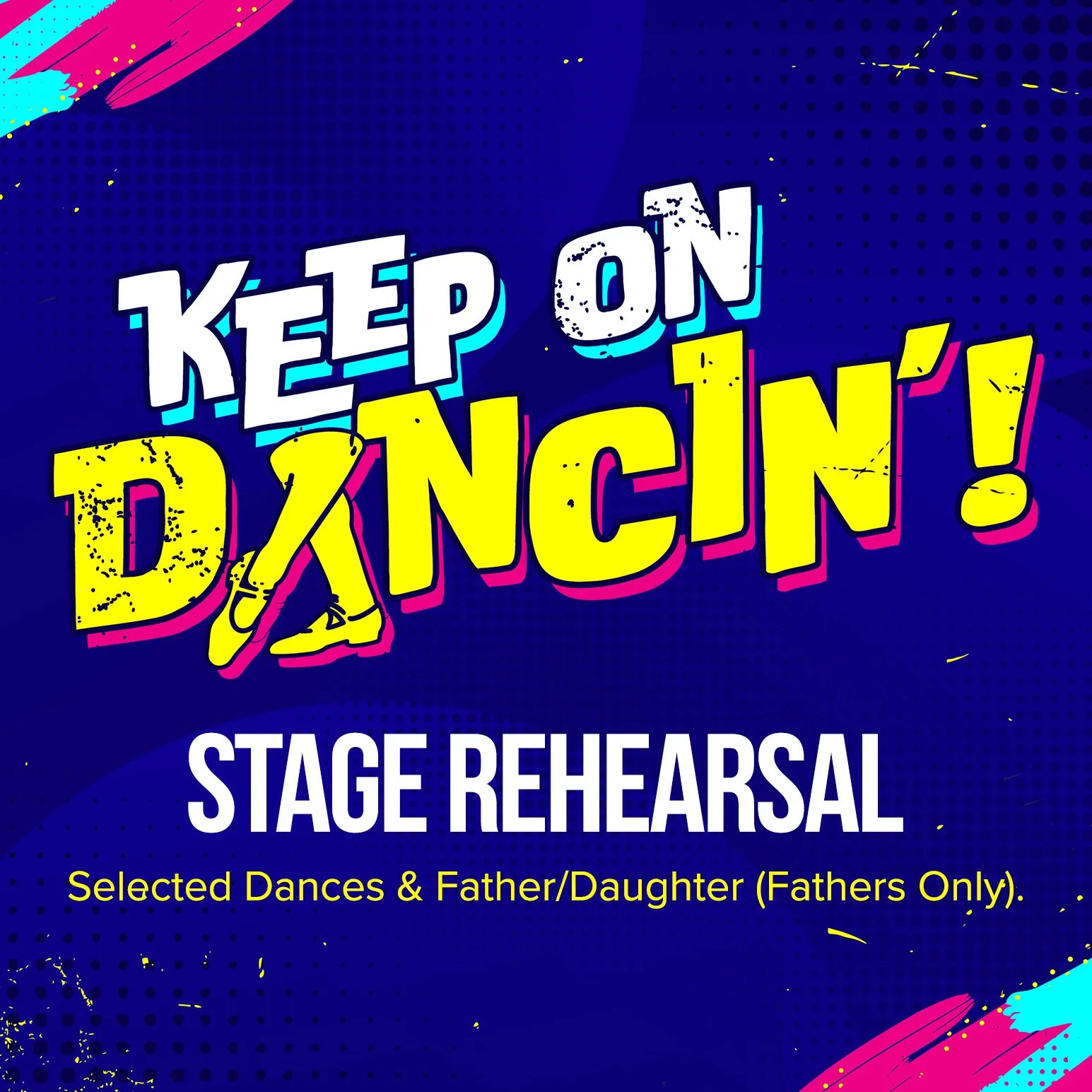 June Recital Stage Rehearsal