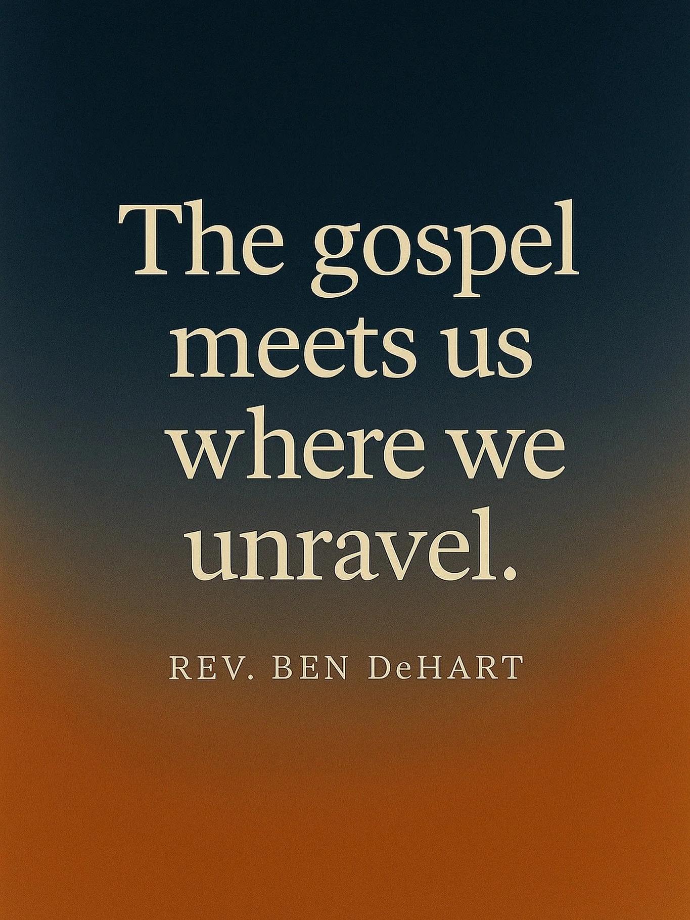 The gospel doesn’t wait for you to have it all together.
Join us at St. John’s Park Slope at 10 AM 💒 🙏