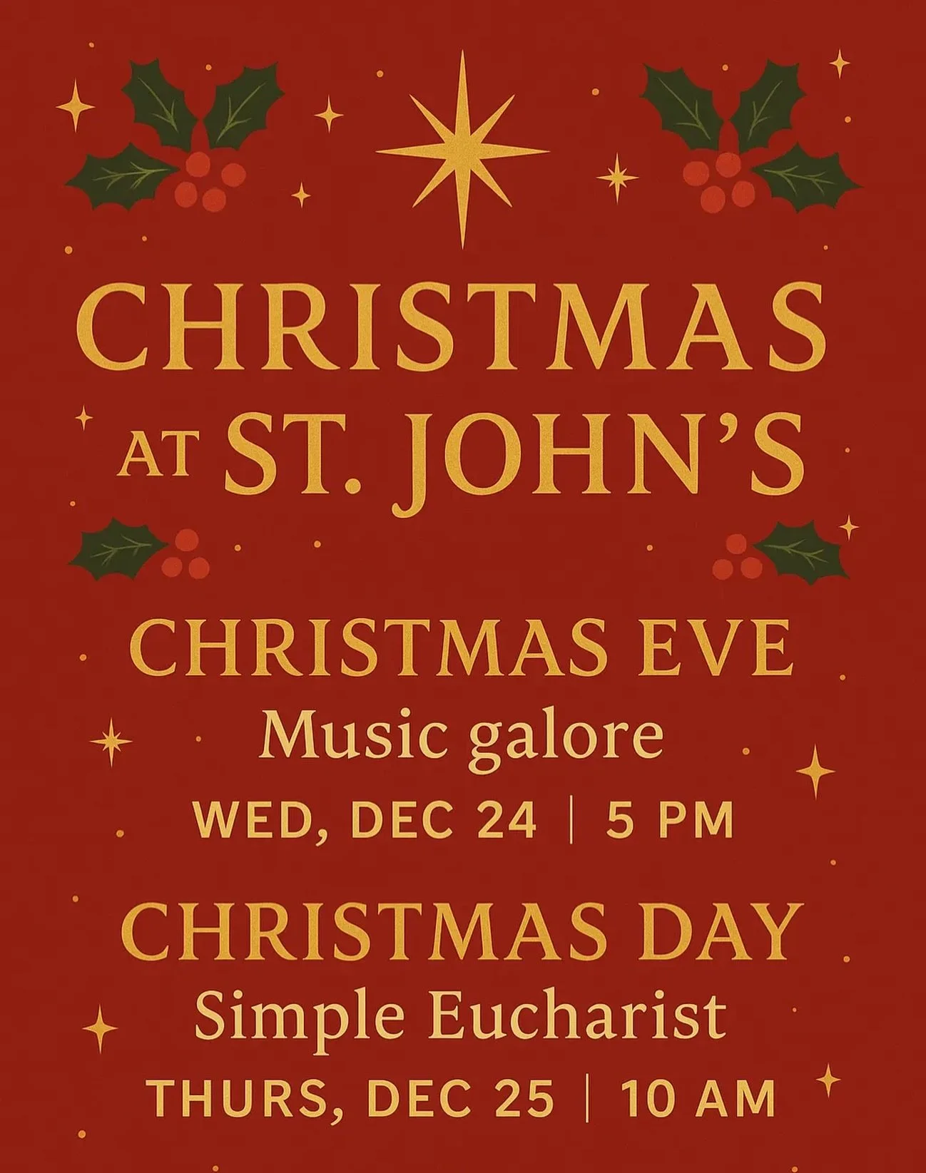 It&rsquo;s still Advent, but everybody wants to know about the Christmas services 🎄😂