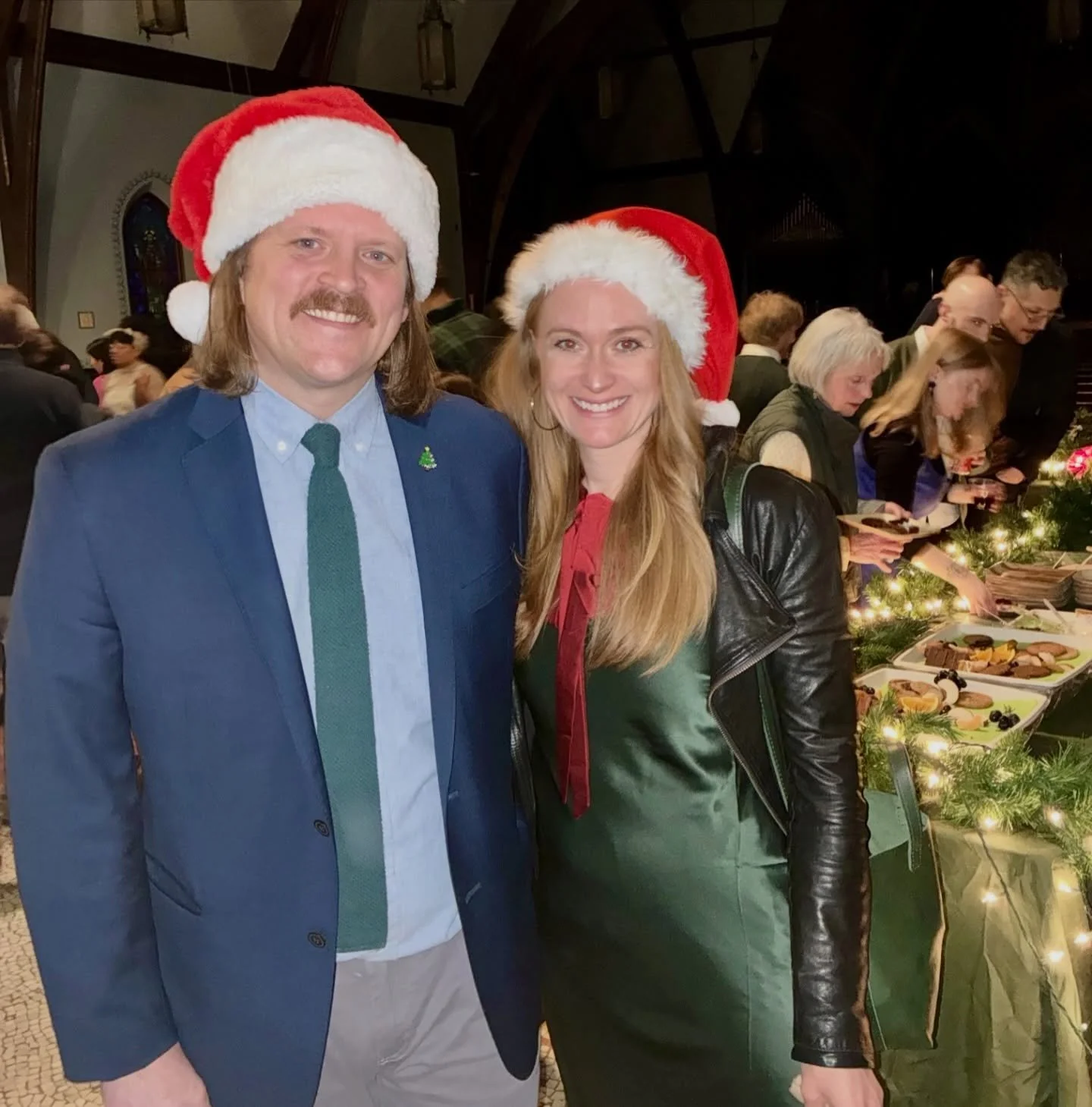 Last week&rsquo;s Christmas party was a blast 🎄🤶