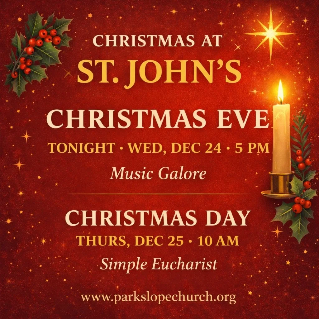 Join us tonight at 5 PM for 🎄💒