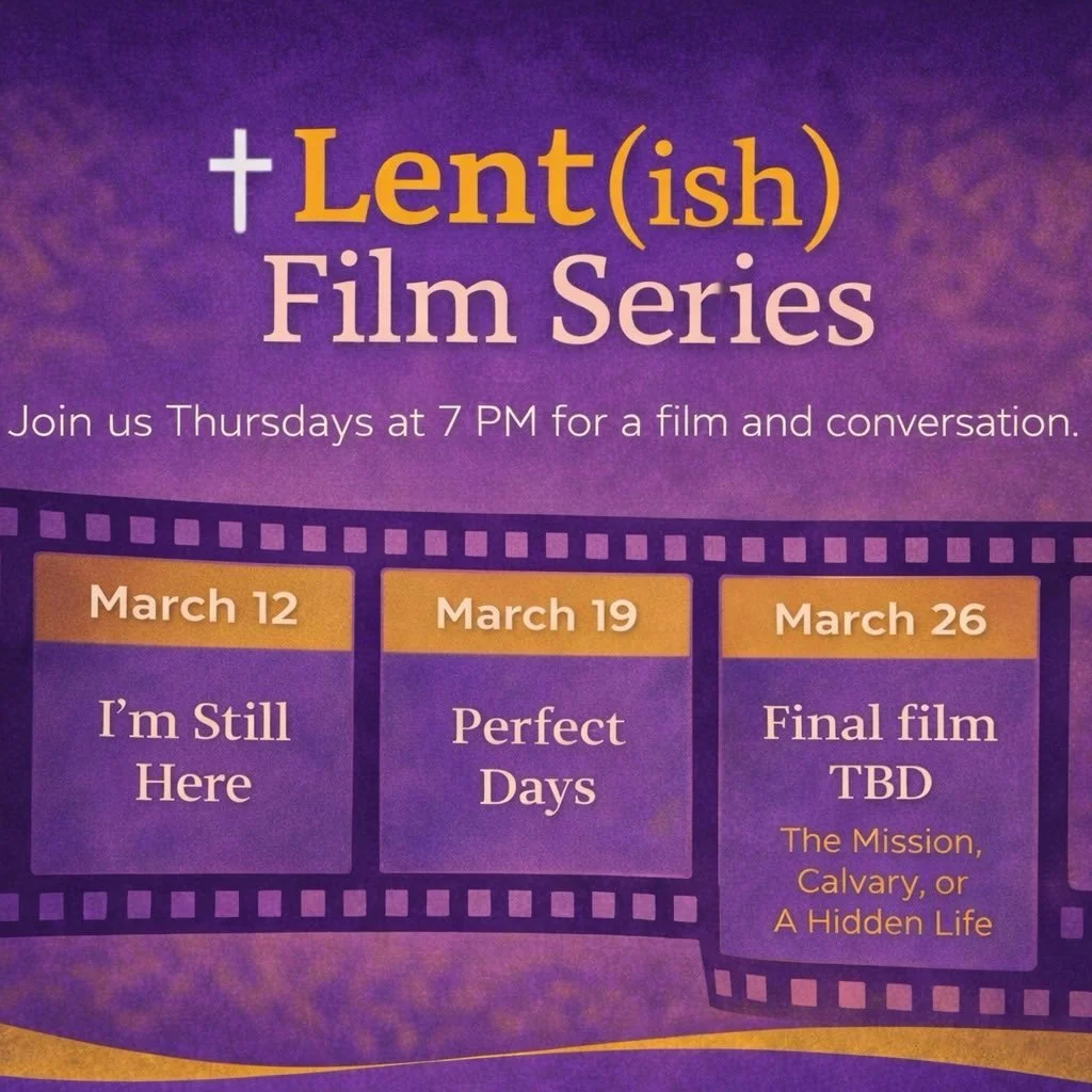 Nothing going on tonight?
Join us at church at 7 PM for the first film in our Lenten Film Series.
Free 🍺 Bring 🍿