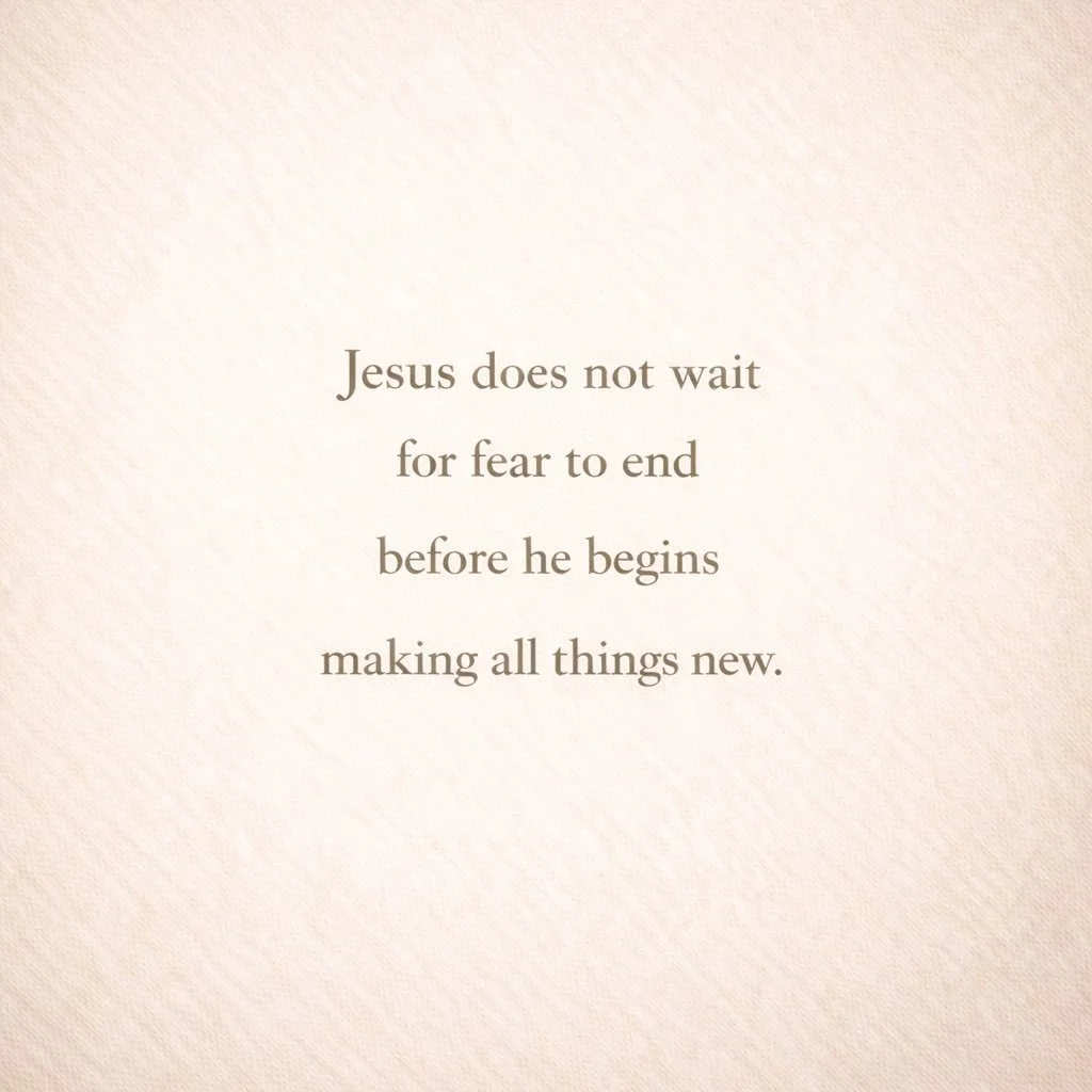 Join us at 10 AM for 💒

The doors are locked. The fear is real. And Christ comes anyway.