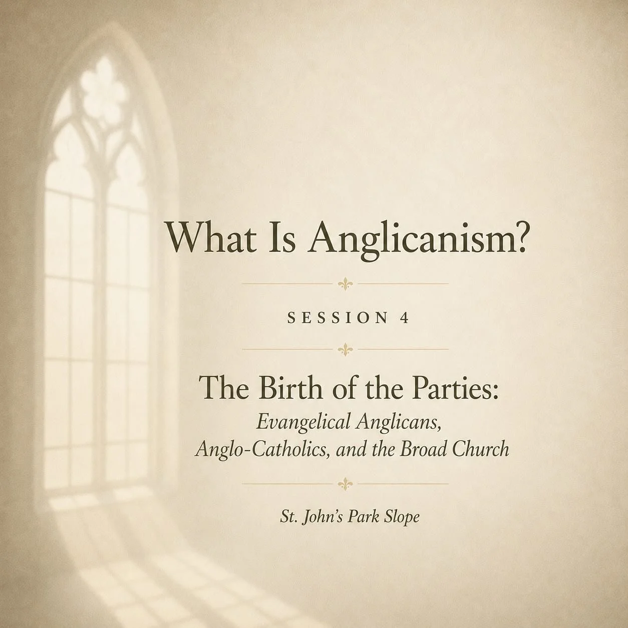 Tomorrow. 10 minutes after the 10 AM Day of Pentecost service 💒 🙌