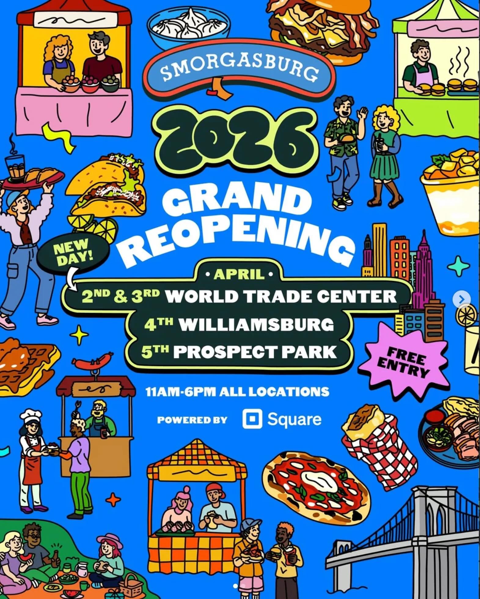 St. John&rsquo;s is headed to Smorgasburg in Prospect Park after the 10 AM service this Sunday&hellip;

If you&rsquo;ve never been, it&rsquo;s a sprawling outdoor food festival with vendors from all over the city, and it&rsquo;s one of the great plea