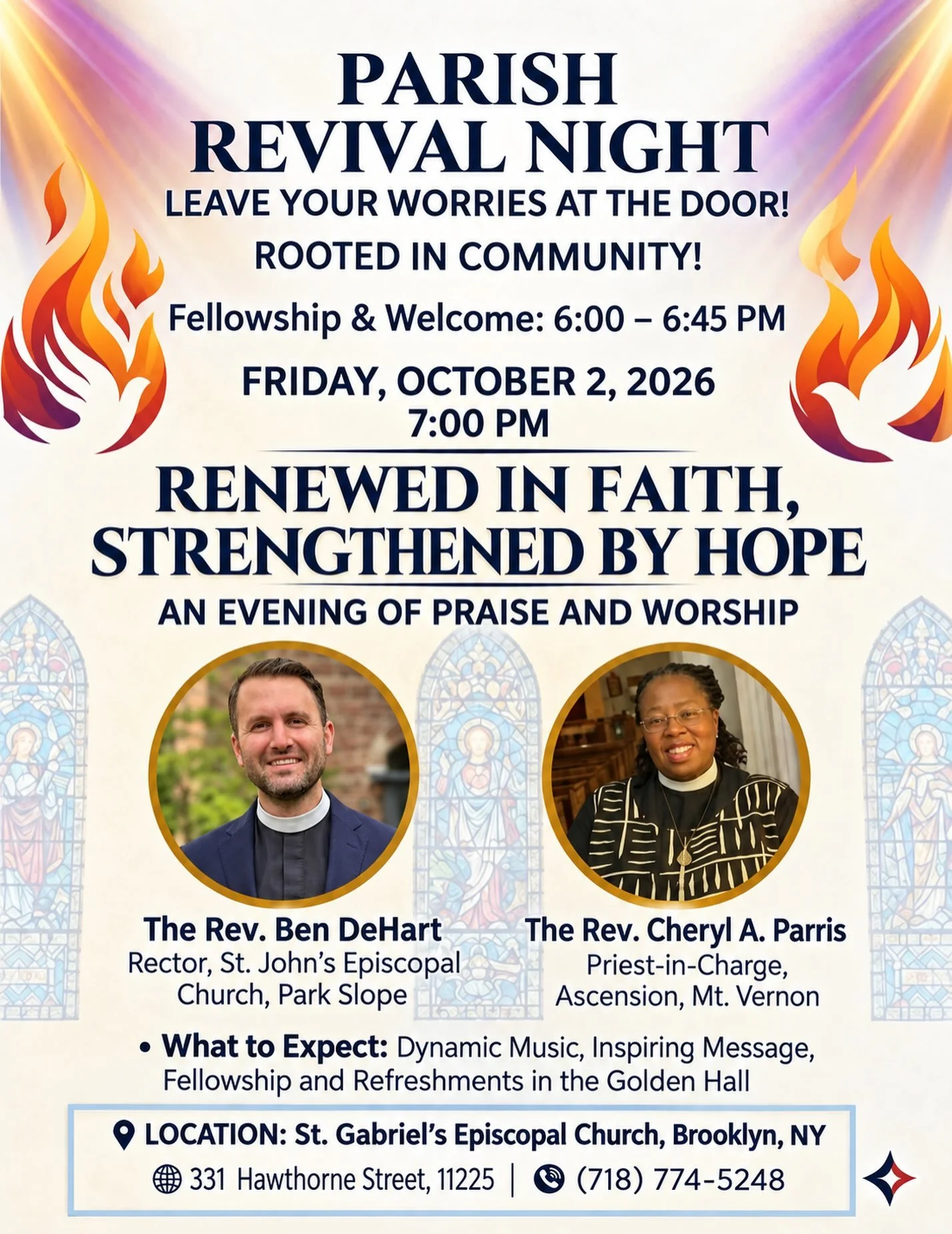 Revival tonight at St. Gabriel&rsquo;s.

St. Gabriel&rsquo;s Episcopal Church is gathering tonight for an evening of worship, preaching, and prayer, and I&rsquo;ll be joining the Rev. @cheryl.parris.391 to preach.

If you&rsquo;re in the area come be