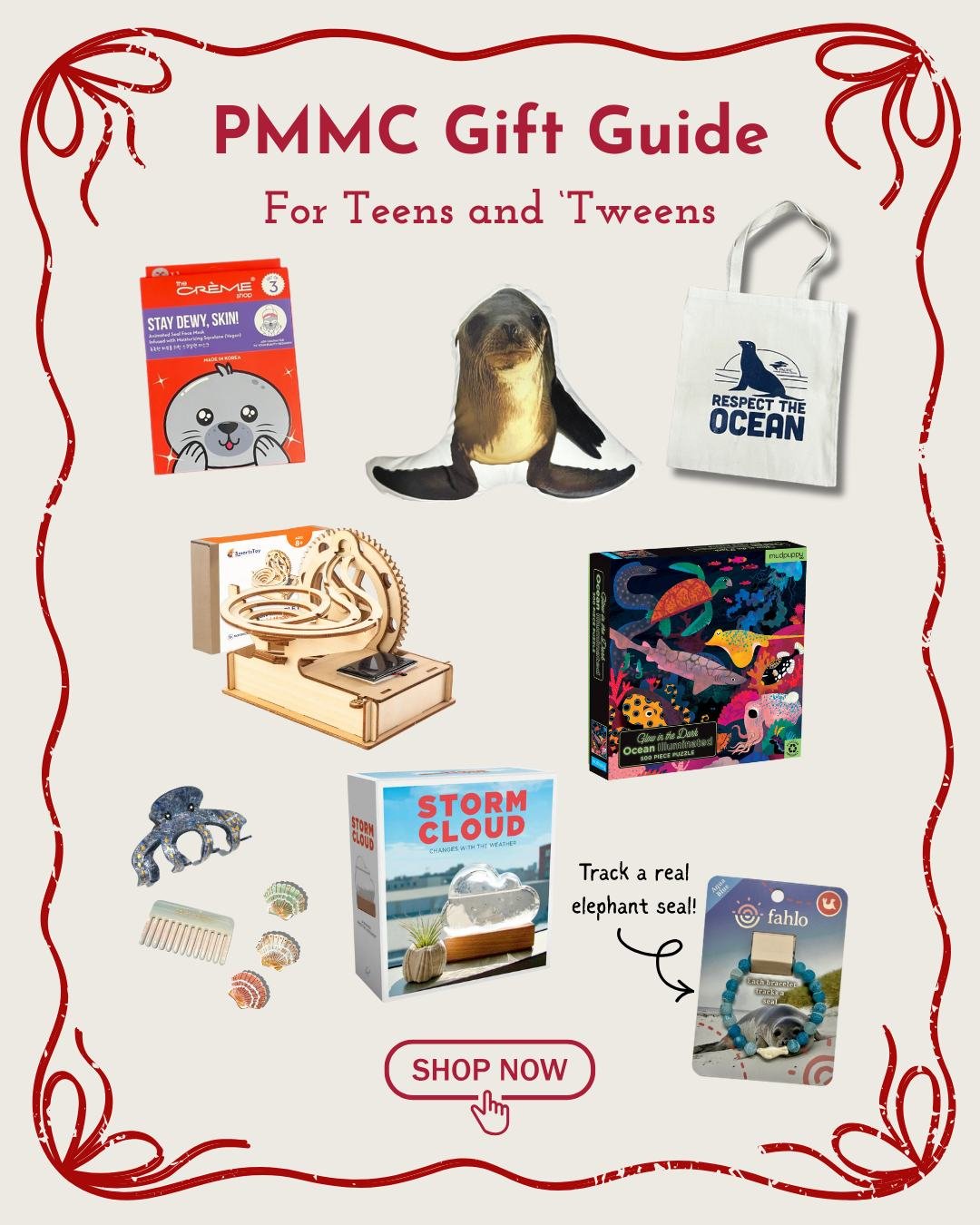 Are your kiddos trendy and love sustainability? We have gifts that check all the boxes for tweens and teens ✅ while giving back to our patients in need ❤

Visit our shop at the link in bio to explore the best ocean themed stocking stuffers, games, pu