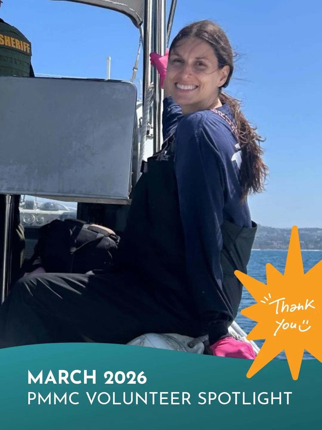 We&rsquo;re thrilled to celebrate Angel Tauber as our March Volunteer Spotlight! Since joining PMMC in 2022, Angel has contributed an incredible 1,200+ volunteer hours 🧡
&nbsp;
She began as an Animal Care Volunteer and quickly rose to the role of Sh