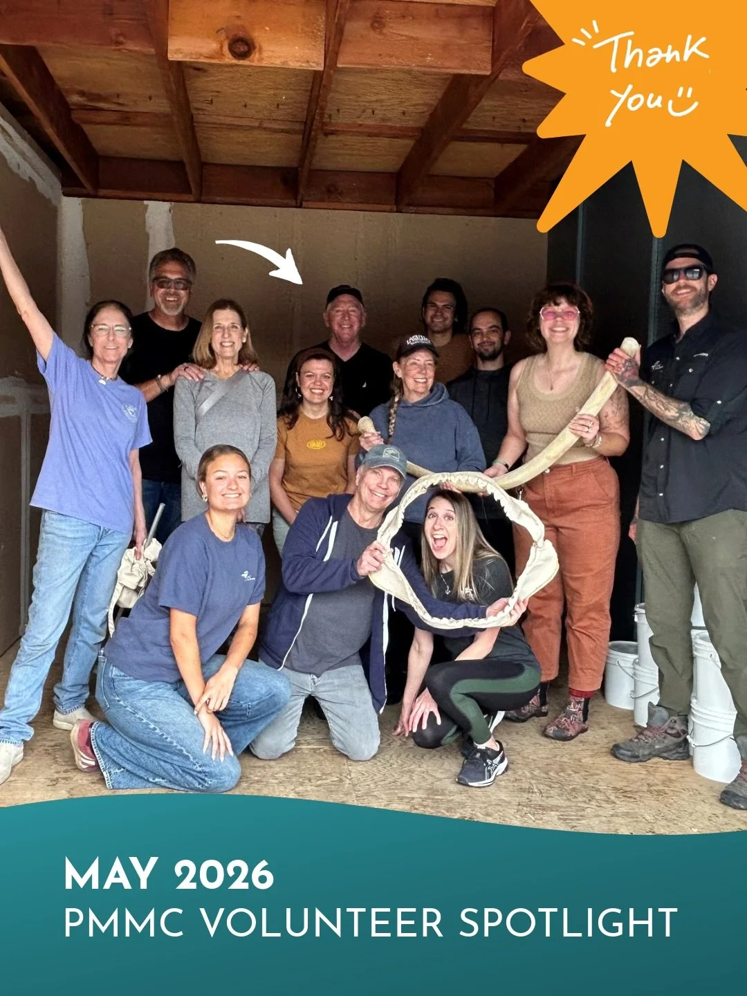 This May, we are proud to recognize Bob Kling as our Volunteer of the Month! Bob joined PMMC as a volunteer one year ago, but his connection to our mission began long before that. Bob first discovered PMMC in 2019 when he and his wife attended a PMMC