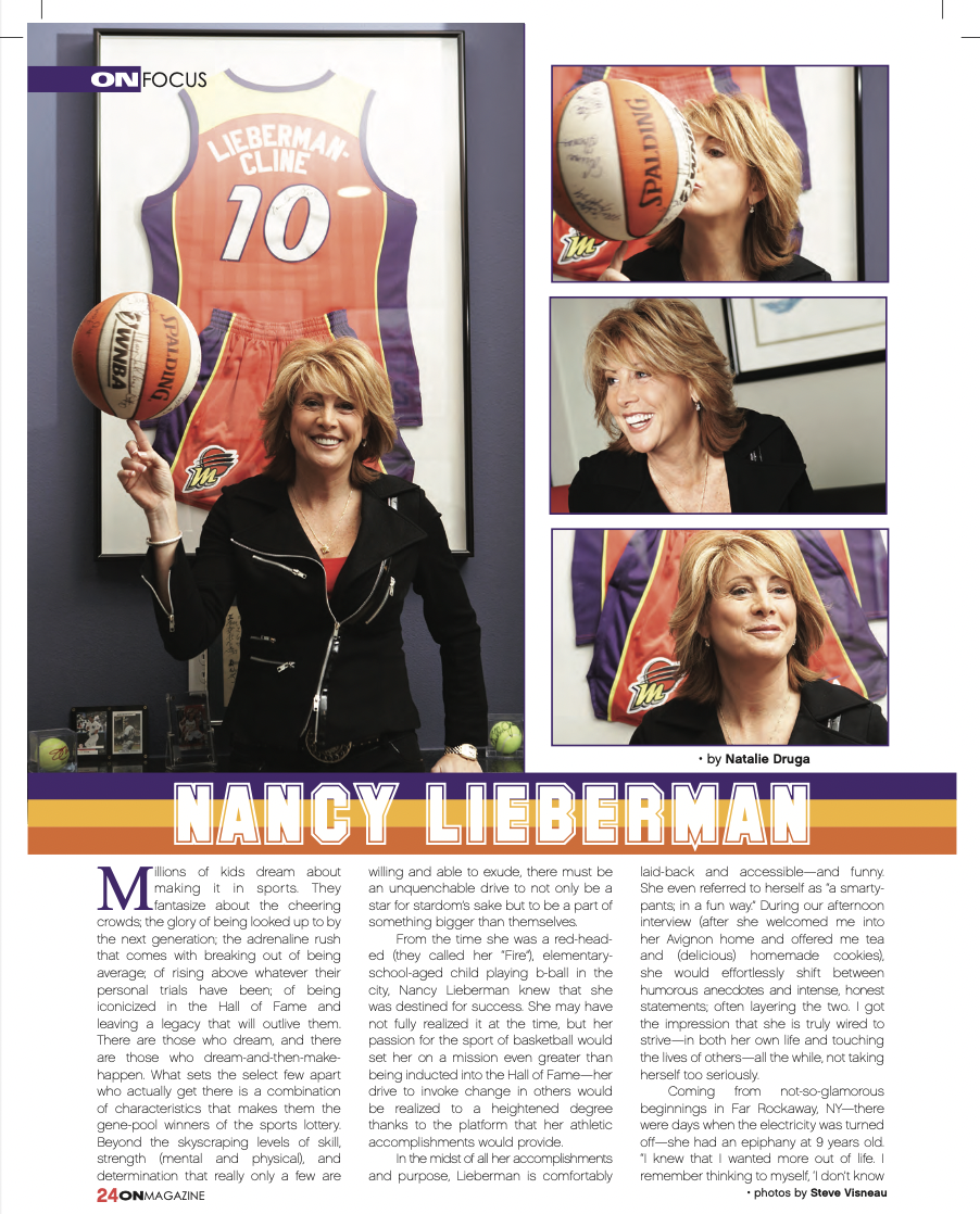 Interview with Nancy Lieberman (WNBA Hall of Famer)
