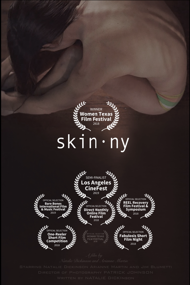 Award-winning short film "Skinny" I wrote, directed, and starred in 
(Click image to watch the film)