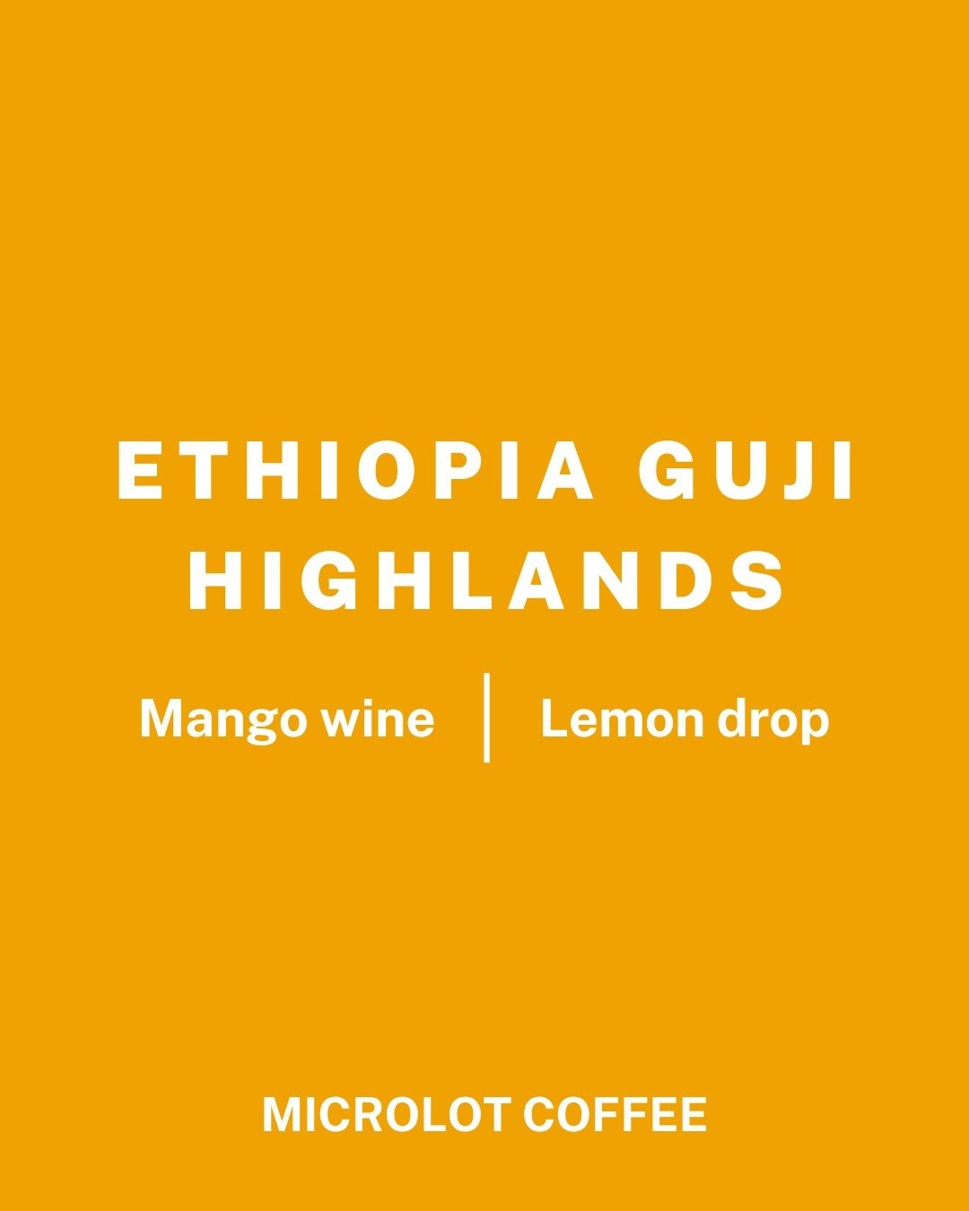 Sweet. Floral. Smooth. 🍋

We are thoroughly enjoying the delicious taste and mouthfeel of lemon drop in this coffee. As the sip goes on, discover a floral punchy note of mango wine. This coffee finds the best of both worlds without becoming too comp