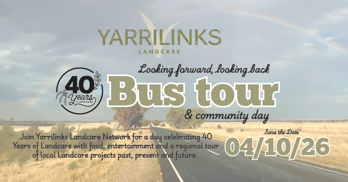Looking Forward, Looking Back - 40 years of Landcare Bus trip and Community Day
