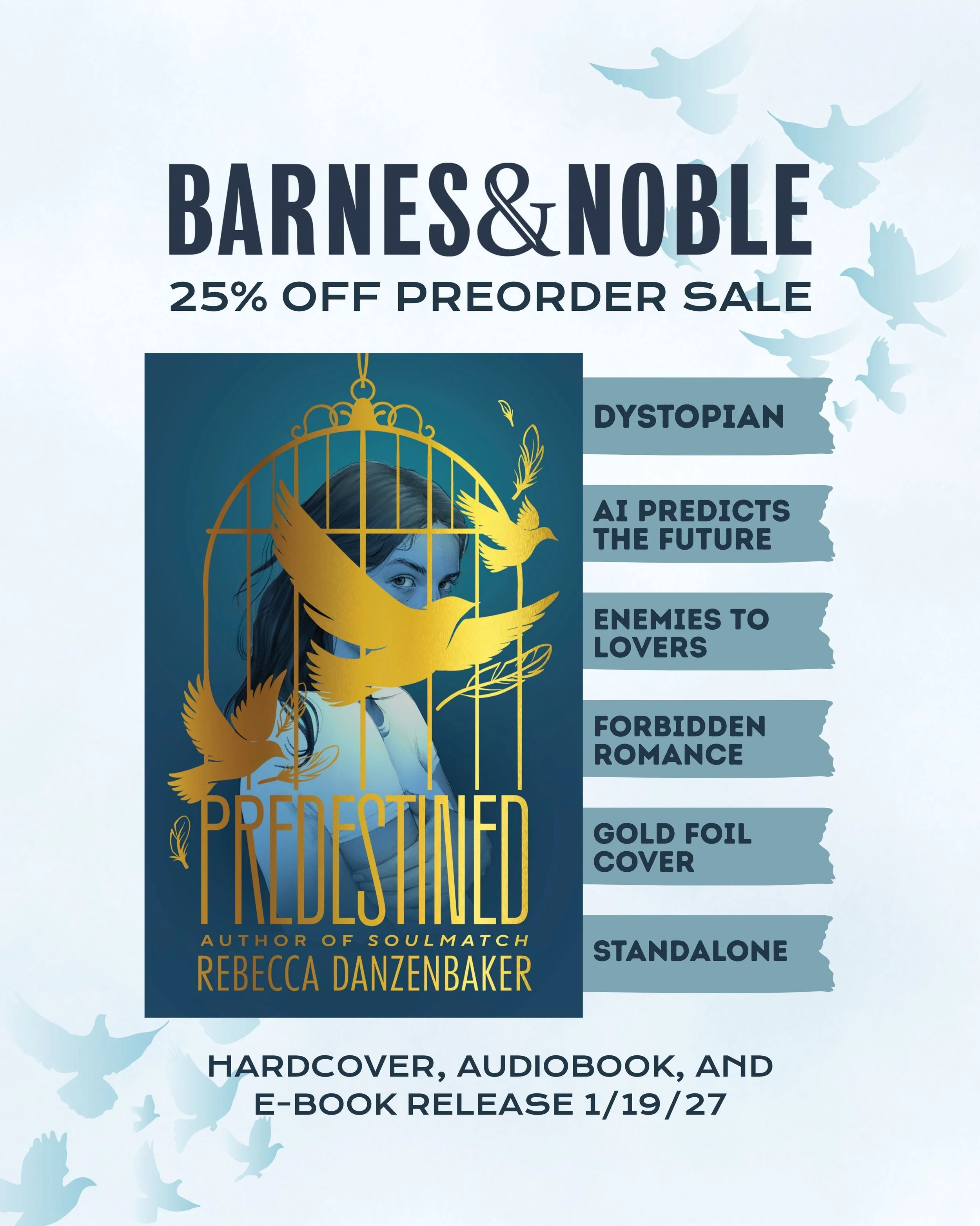 Preorder Predestined through B&amp;N and save 25%