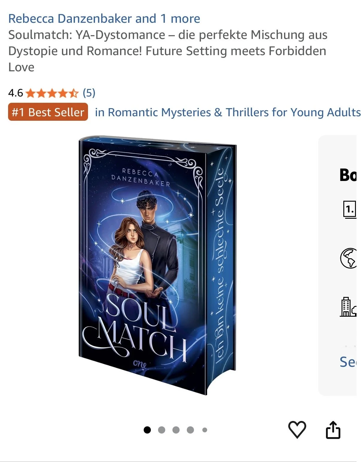Soulmatch is a #1 Bestseller on German Amazon