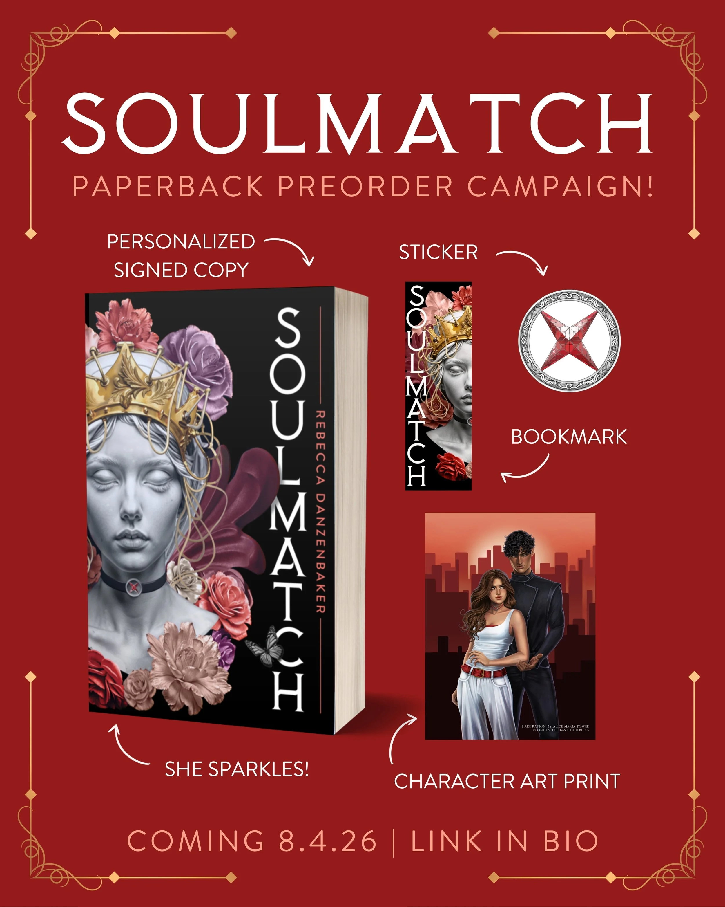 Soulmatch paperback preorder campaign