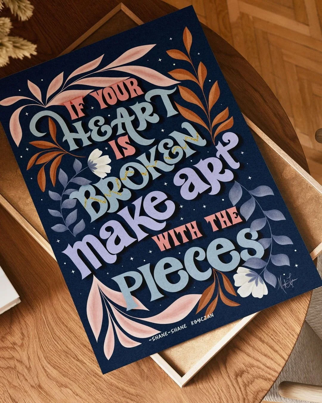 I am saying this as much for me as for those artists around me, but with the world feeling so heavy it can be difficult to make art, not to mention share that art. But the world needs our art now more than ever. Take those feelings and channel them i