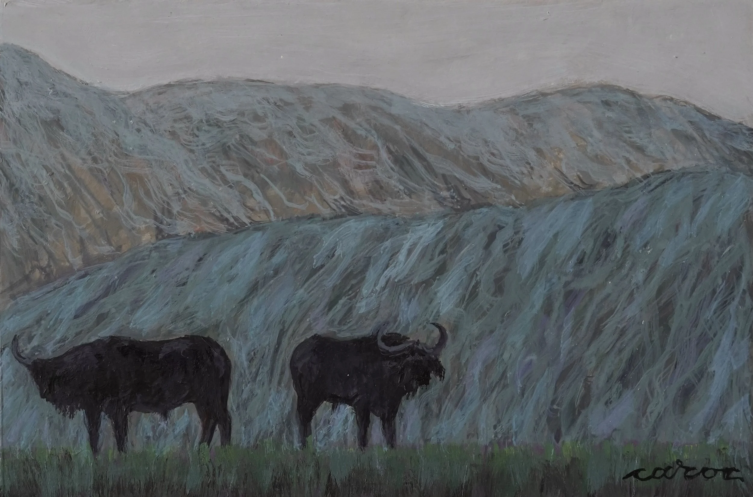 Let It Be, 2025
Acrylic on wood panel
4x6”