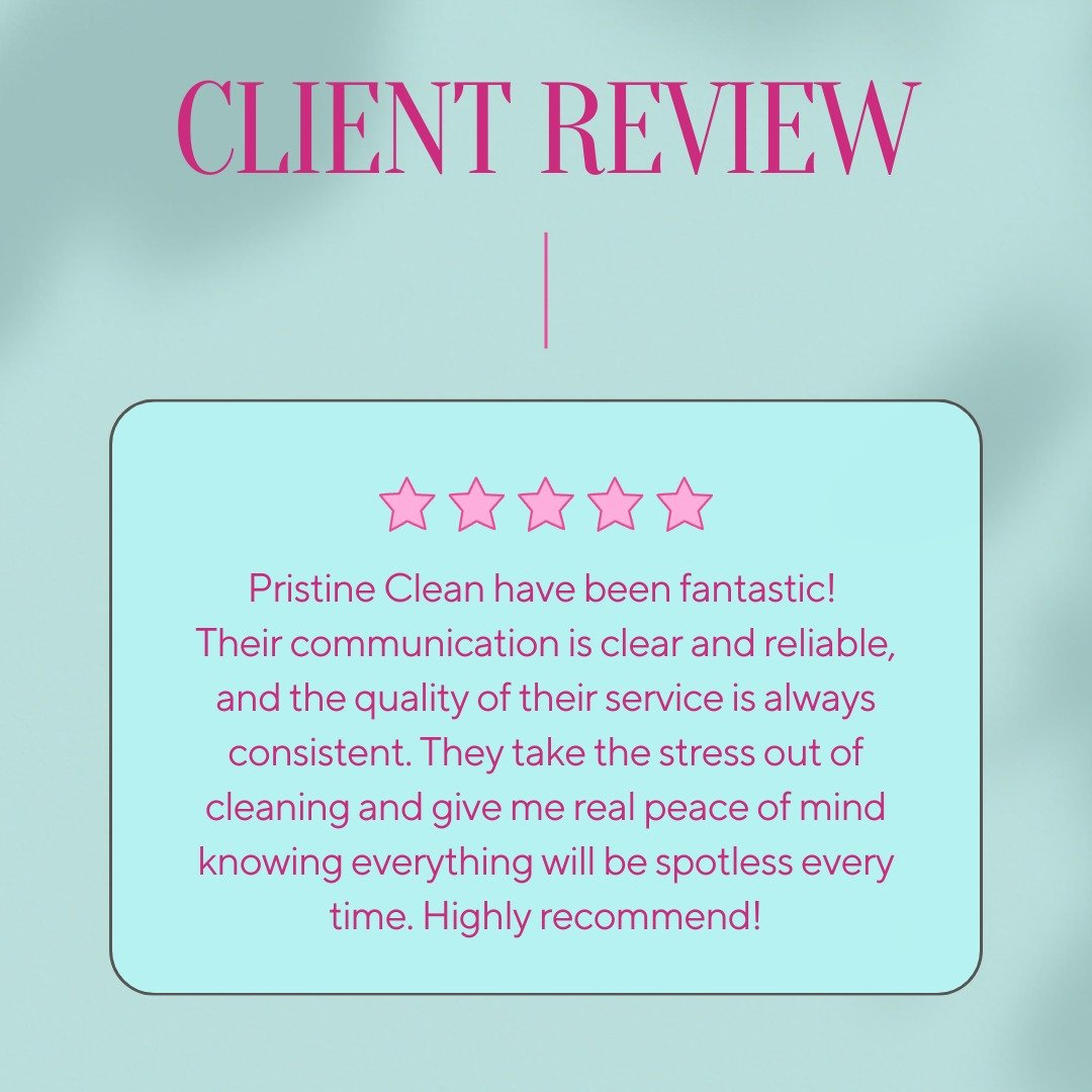 This is why we love what we do! 
Thank you for trusting us with your clean 🧼 🫧#clientreview #cleaning #melbourne