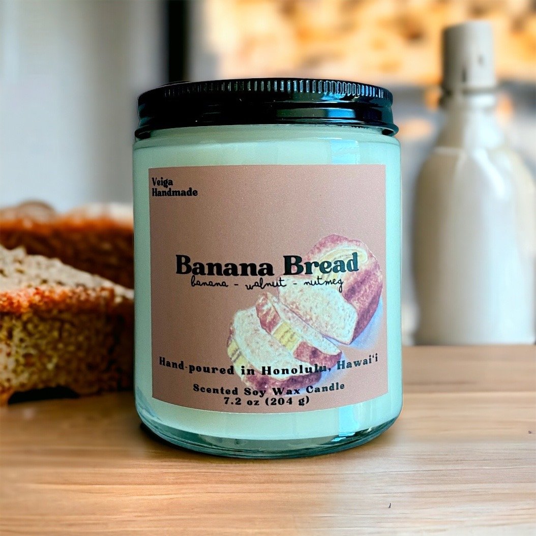 Banana Bread Candle