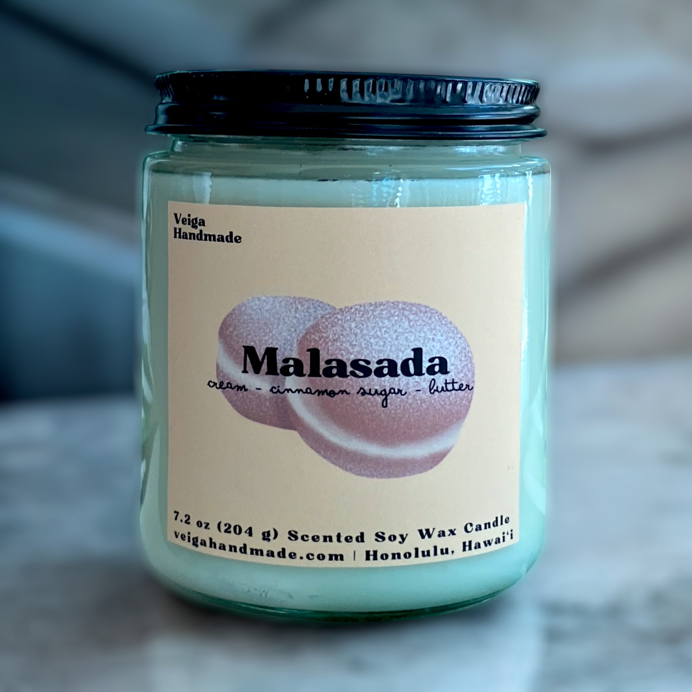 Malasada Candle