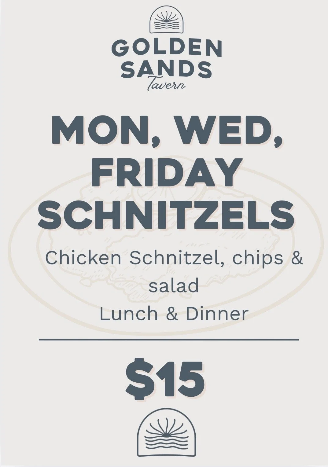 Thursday Locals Draw and Pizza Specials